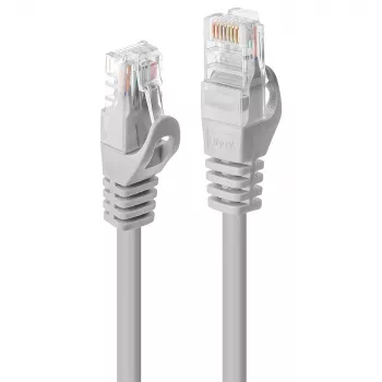 Cavo di rete Lindy 5m Cat.5e U/UTP, grigio