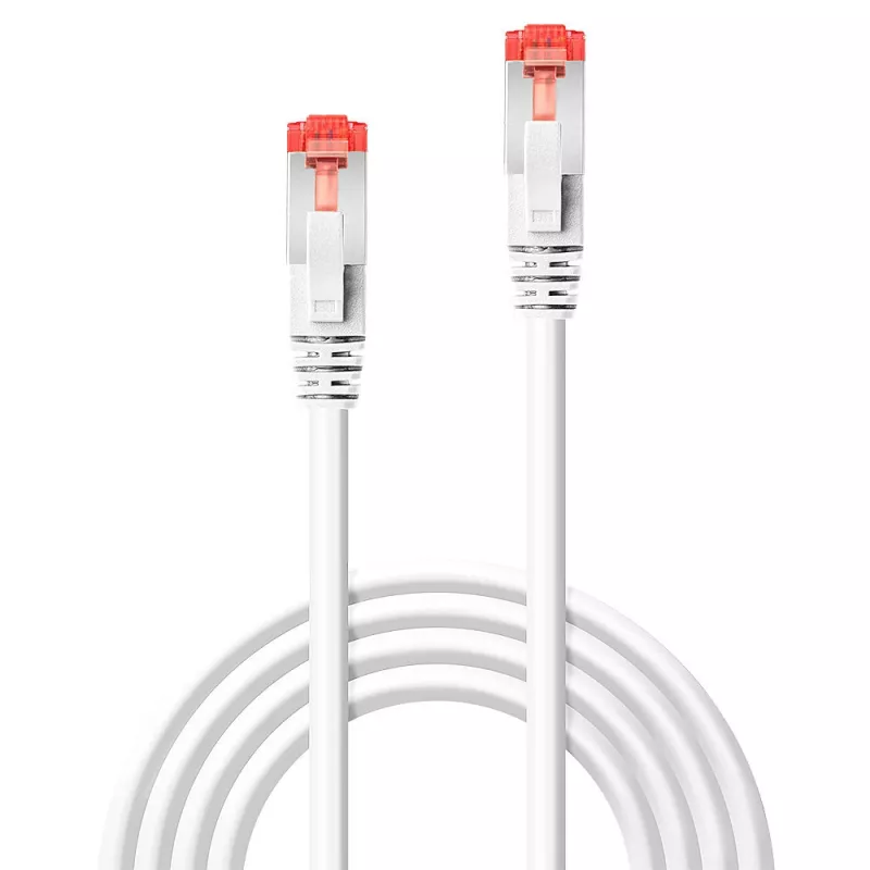 Lindy 47793 cavo di rete, bianco, 1,5 m, Cat6 S/FTP (S-STP)