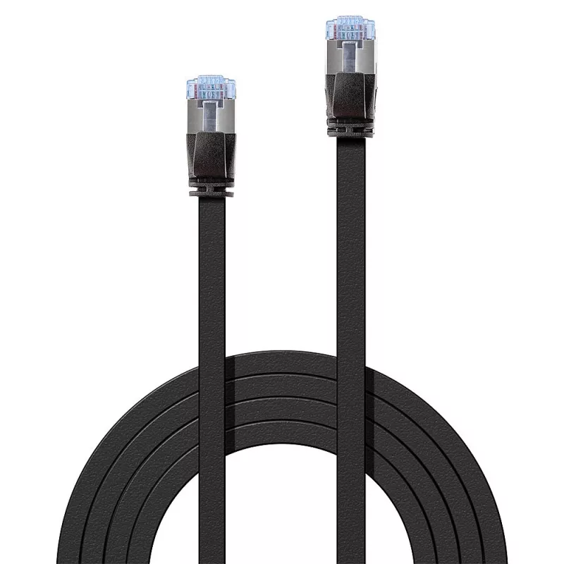 Lindy 47483 cavo di rete nero 3 m Cat6a U/FTP (STP)