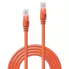 Lindy cavo di rete Cat.6 U/UTP 0,3 m, arancione