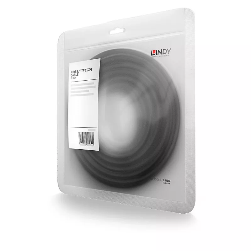 Lindy 47311 cavo di rete nero 5 m Cat7 S/FTP (S-STP)