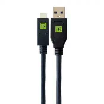 Techly ICOC MUSB31-CMAM20T Cavo USB USB 3.2 Gen 1 (3.1 Gen 1) 2 m USB A USB C nero