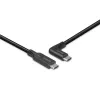 Lindy Cavo USB 3.2 Type-C 1 m, angolare 90°, 10 Gbit/s