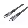 Microconnect USB4CC1.5 Cavo USB USB4 Gen 3x2 1,5 m USB C nero