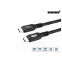 Microconnect MC-USBCC6 Cavo USB USB 3.2 Gen 2x2 6 m USB-C nero