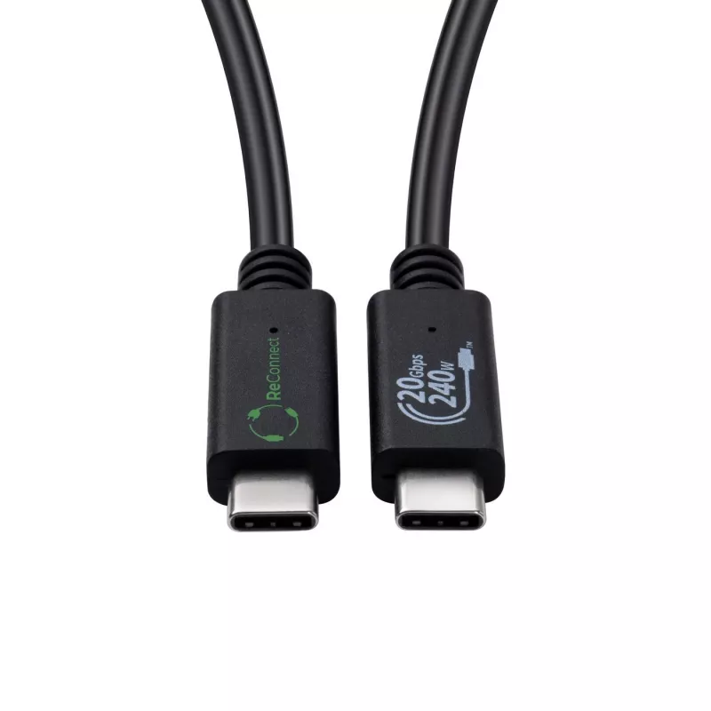 Microconnect ECO-USB3.2CC1.5 Cavo USB USB 3.2 Gen 2x2 1,5 m USB C nero