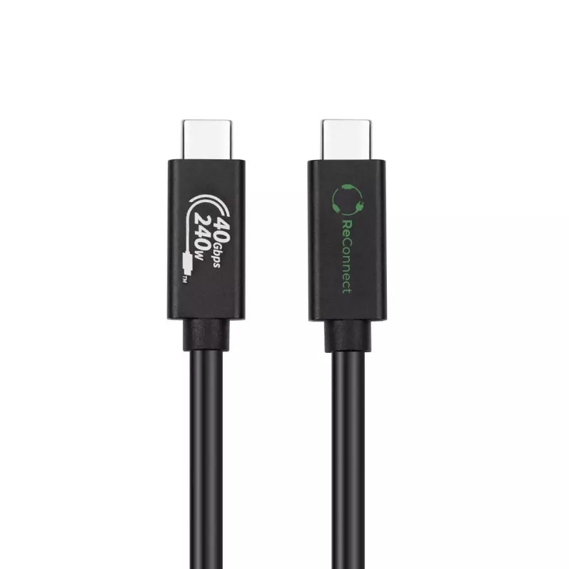 Cavo USB4 MicroConnect ReConnect ECO-USB4CC1 — Cavo dati/ricarica USB4 (modello ECO-USB4CC1)