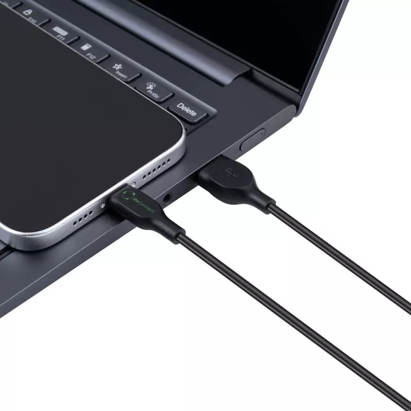 Microconnect ECO-USB3.1CCHAR05B Cavo USB USB 2.0 0,5 m USB A USB C nero