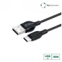 Microconnect ECO-USB3.1CCHAR1B Cavo USB USB 2.0 1 m USB A USB C nero