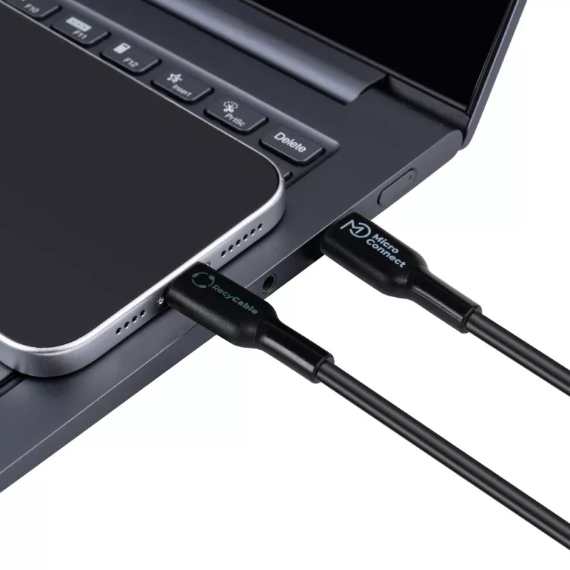 Microconnect ECO-USB3.1CL1 Cavo Lightning 1 m nero connettore USB-C
