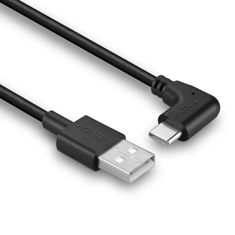 Lindy Cavo USB 2.0 Type-A a USB-C angolare 1 m