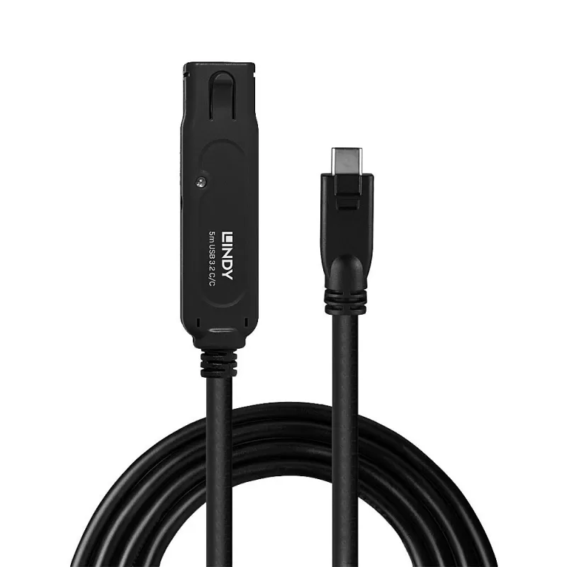 Lindy 43405 Cavo USB USB 3.2 Gen 2 (3.1 Gen 2) 5 m USB-C nero