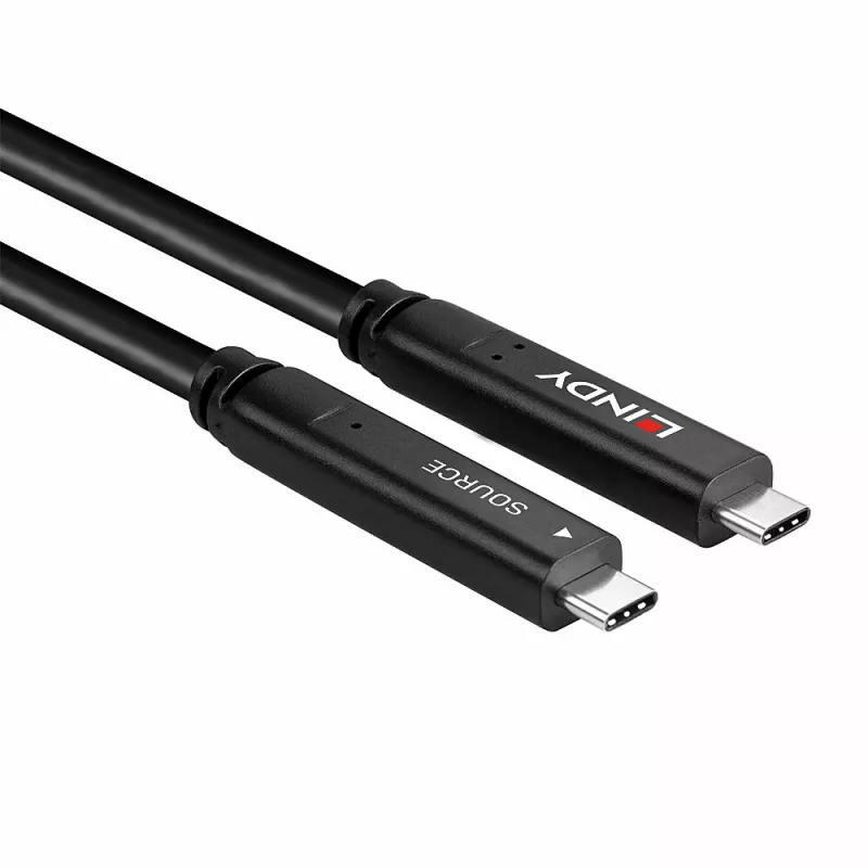 Lindy Cavo ibrido tipo C USB 3.2 Gen 2 e DP 1.4 10 m