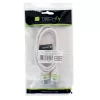Cavo HDMI High-Speed con Ethernet Techly 3 m A/A M/M bianco ICOC HDMI-4-030WH