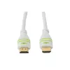 Cavo HDMI High-Speed con Ethernet Techly 3 m A/A M/M bianco ICOC HDMI-4-030WH