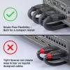 Cavo HDMI Lindy 5 m, 4K@60 Hz, flessibile