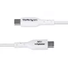 Cavo di ricarica StarTech.com 1 m USB-A a USB-C, ricarica e sincronizzazione, 3A, USB 2.0, guaina TPE – cavo USB di ricarica bianco
