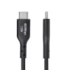 Cavo di ricarica StarTech.com 3ft (1 m) USB-A a USB-C, ricarica e sincronizzazione, 3A, USB 2.0, guaina TPE – cavo USB di ricarica nero