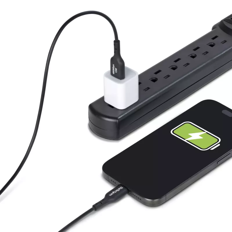 Cavo di ricarica StarTech.com 3ft (1 m) USB-A a USB-C, ricarica e sincronizzazione, 3A, USB 2.0, guaina TPE – cavo USB di ricarica nero