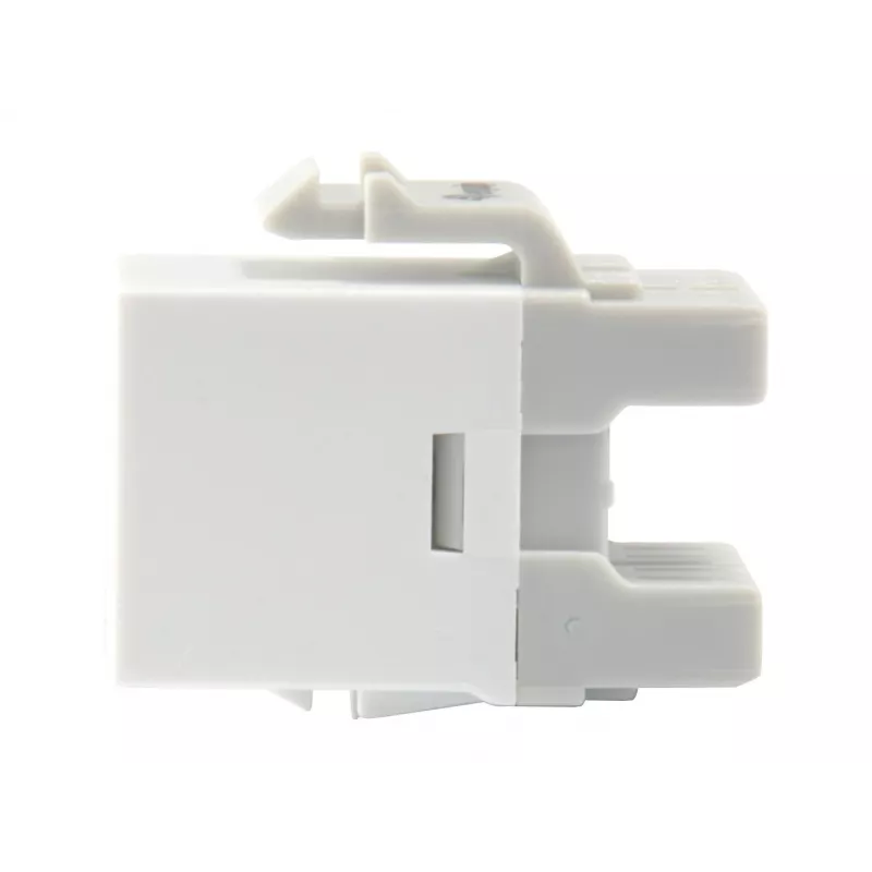 Connettore femmina keystone Cat.6 non schermato LSA Equip, tipo slim, bianco