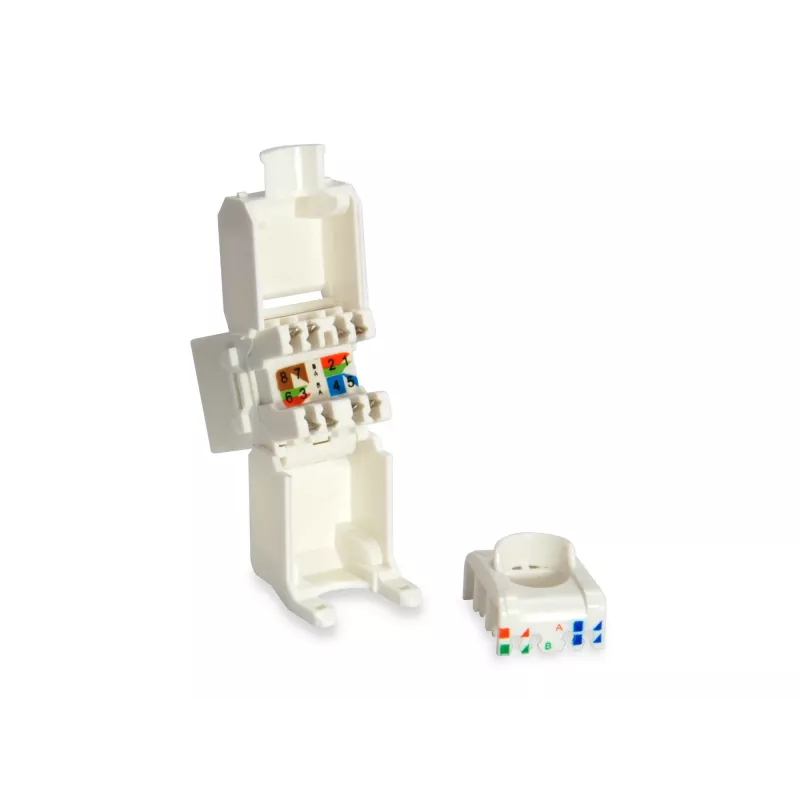 Jack keystone Cat.6 non schermato senza attrezzi Equip 769216