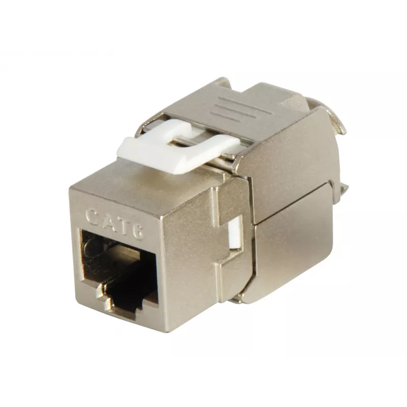 Connettore femmina keystone Cat.6 schermato senza attrezzi Equip 767213