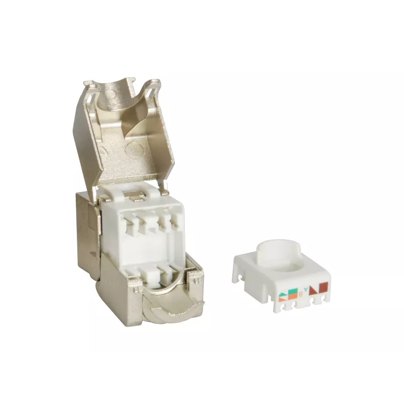 Connettore femmina keystone Cat.6 schermato senza attrezzi Equip 767213