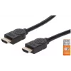 Cavo HDMI connettore maschio a maschio Manhattan HDMM2MP 1,8 m nero