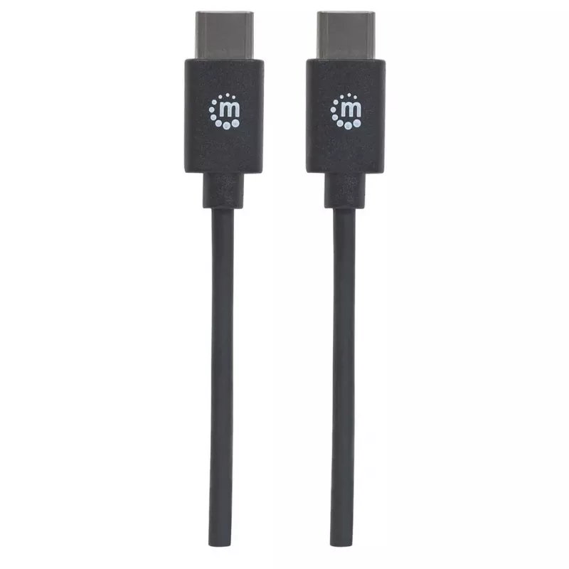 Cavo USB-C Manhattan USB2CC1M 1 m connettore maschio a maschio