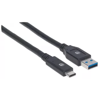 Cavo USB-C a USB-A Manhattan 354981 3 m connettore maschio a maschio