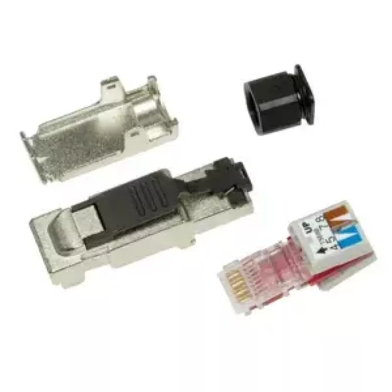 LogiLink MP0040 spina RJ45 Cat.6A, montabile sul campo