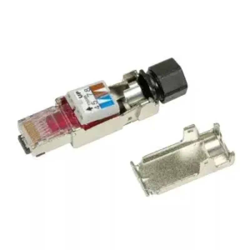 LogiLink MP0040 spina RJ45 Cat.6A, montabile sul campo