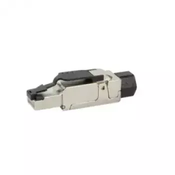 Cavo di rete LogiLink MP0040 connettore RJ-45 1 m nero metallico