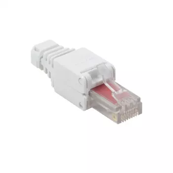 Cavo di rete LogiLink MP0025 connettore RJ-45 maschio bianco