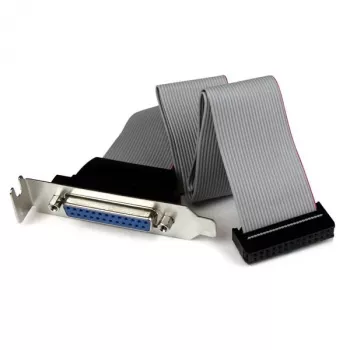 Adattatore per cavo header porta parallela low-profile 16 pollici StarTech.com con staffa - DB25 (F) a IDC26