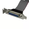 Adattatore per cavo header porta parallela low-profile 16 pollici StarTech.com con staffa - DB25 (F) a IDC26