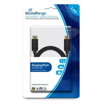 Cavo DisplayPort MediaRange MRCS159 2 m nero