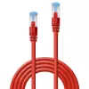 Lindy 47166 Cavo di rete rosso 5 m Cat6a S/FTP (S-STP)