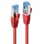 Lindy 47167 Cavo di rete rosso 7,5 m Cat6a S/FTP (S-STP)