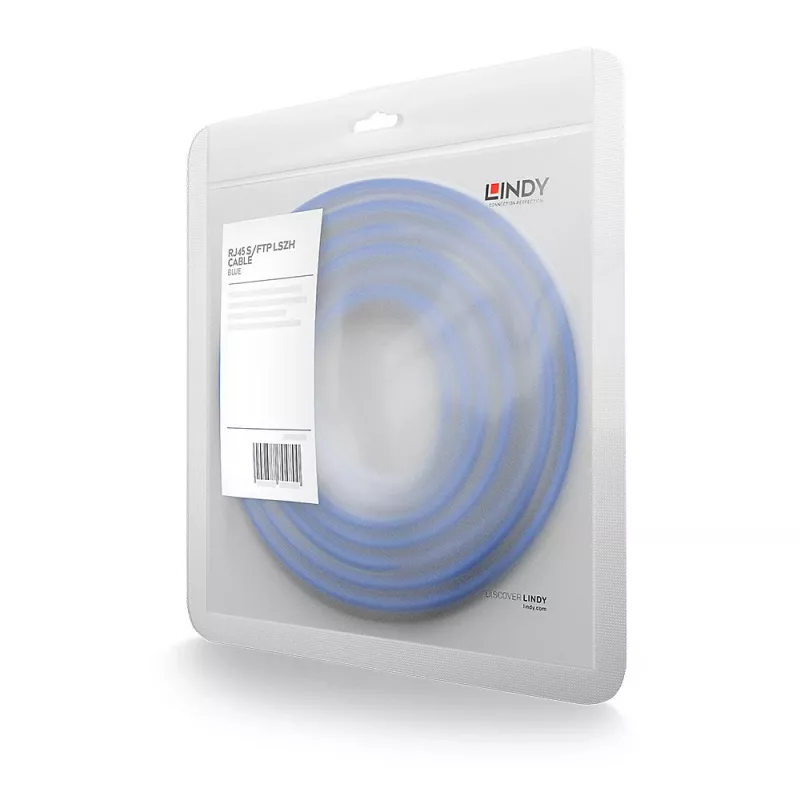 Lindy 47280 Cavo di rete blu 3 m Cat7 S/FTP (S-STP)