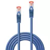 Cavo patch Lindy 47351 Cat6 S/FTP, 0,5 m, blu