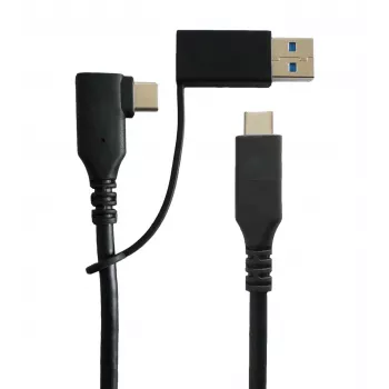 Microconnect USB3.1CC1MDE-N Cavo USB USB 3.2 Gen 1 (3.1 Gen 1) 1 m USB C nero