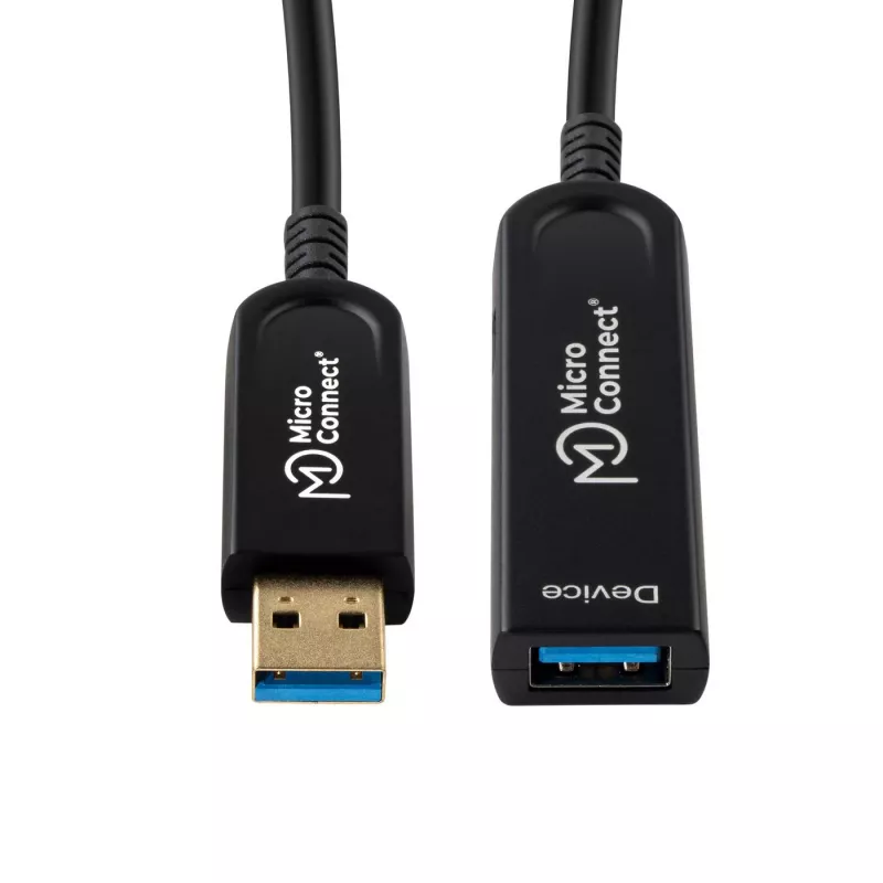 Microconnect MC-USB3.0AAF25AOP Cavo USB USB 3.2 Gen 2 (3.1 Gen 2) 25 m USB A nero