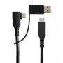 Microconnect USB3.1CC1MDE Cavo USB USB 3.2 Gen 1 (3.1 Gen 1) 1 m USB C nero