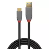Lindy cavo USB 3.2 Type-A a C, 1 m, 10 Gbit/s, 5A, PD, Anthra Line
