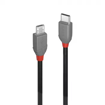 Lindy cavo USB 2.0 Type-C a Micro-B, 2 m, Anthra Line