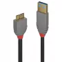 Lindy cavo USB 3.2 Type-A a Micro-B, 0,5 m, 5 Gbit/s, Anthra Line