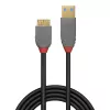 Lindy cavo USB 3.2 Type-A a Micro-B, 0,5 m, 5 Gbit/s, Anthra Line