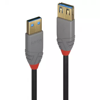 Lindy prolunga USB 3.2 Type-A, 0,5 m, 5 Gbit/s, Anthra Line