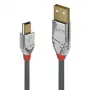 Lindy cavo USB 2.0 Type-A a Mini-B, 5 m, Cromo Line